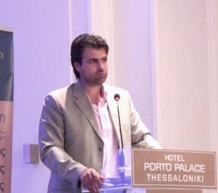 Κατά την ομιλία του κ. Σουπιού με θέμα "Το επάγγελμα του διαιτολόγου - διατροφολόγου" στο 9ο Μακεδονικό Συνέδριο Διατροφής